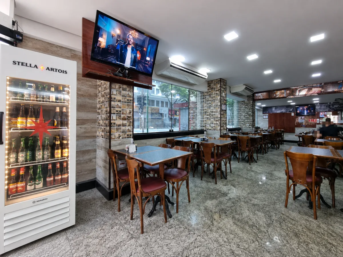 Ambiente interno da Churrascaria Assador Sampa
